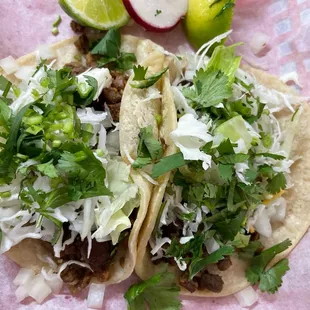 Carne asada tacos