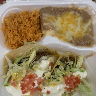 Friendly and Fresh!  We got beef tacos and chicken flautas for lunch. Both good.  We will back.  Good prices too.