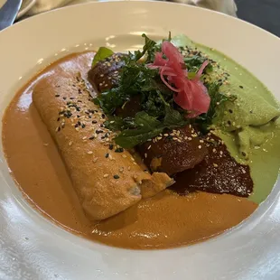 Chicken Mole Enchiladas