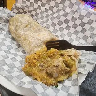 Green Chile Burrito