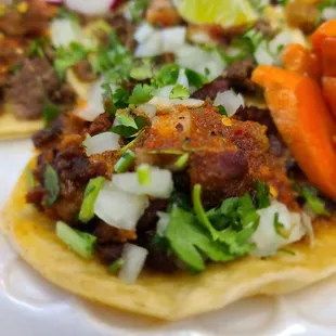 a plate of food