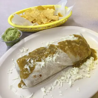 Marinated Pork Burrito