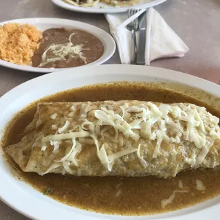 Rice & Beans Burrito