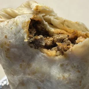 Al pastor super burrito