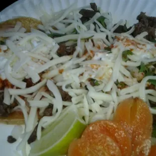 2 tacos for $3.00. What a deal.