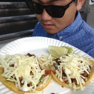 Chicken super tacos