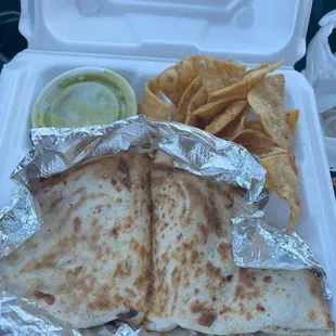 Chicken quesadilla