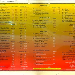 #menu on April 25, 2024.