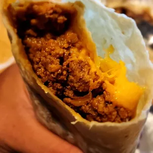 Bean and Cheese Burrito