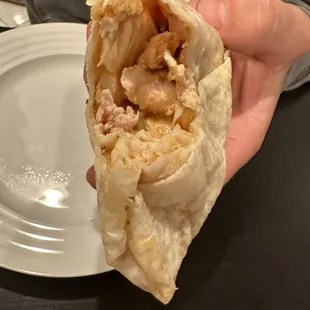 Chunky Chicken Burrito