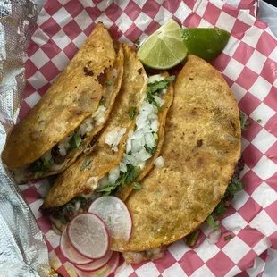 Birria tacos