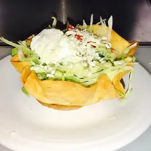 Tacos salad