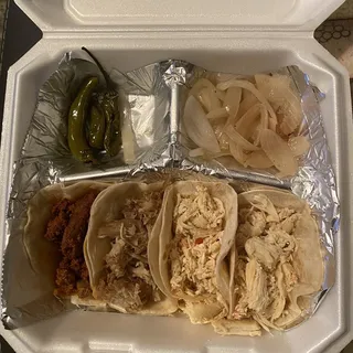 Flour Mini Taco (4) Combo