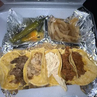 Corn Mini Taco (5) Combo