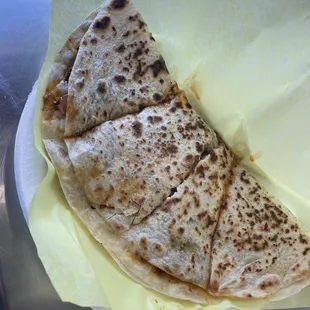 Quesadilla with pastor