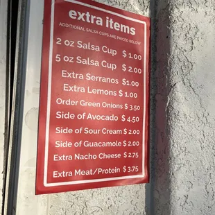 Drive thru sign helps my bf get my order right