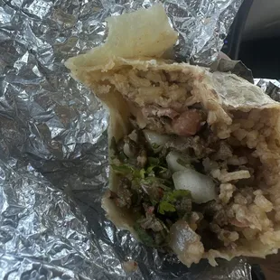 Asada Burrito. $16