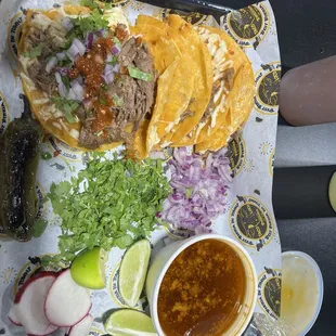 Birria tacos