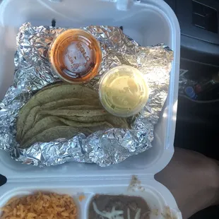 Fresh corn tortillas