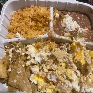 I didn't ask for scrambled eggs and yet I got this . I asked for over easy eggs