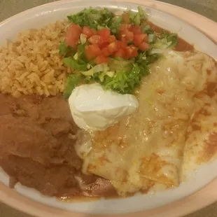Enchilada Plate