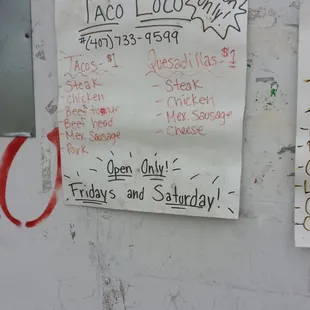 a sign on a wall