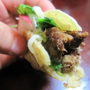 Steak taco!
