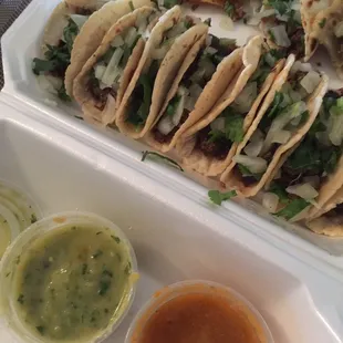 Asada Tacos &amp; Quesadillas! Salsa?? Yes, Please!!!