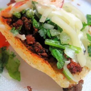 Beef Tongue Tacos