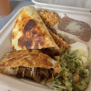 7. Quesadilla (Carnitas)