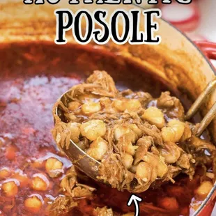 a close up of a pot of taco