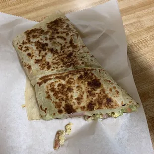 Breakfast quesadilla