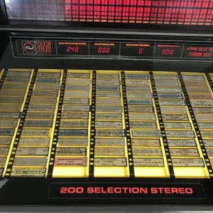 a close up of a slot machine