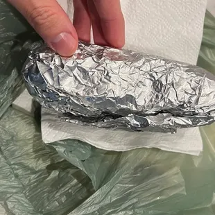 Carne asada burrito