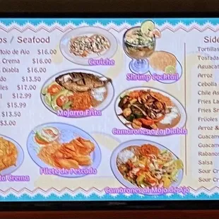 3 or 4 screen menu