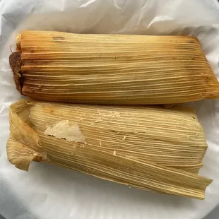 Tamales ($3.00 USD each)