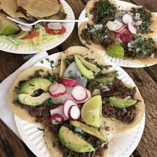 Mulitas and carne asada tacos!!