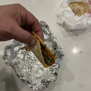 Sad Al Pastor Taco