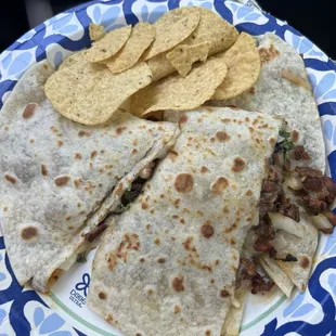 Al pastor quesadilla