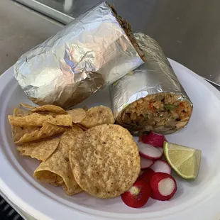 Grilled Chicken Burritos