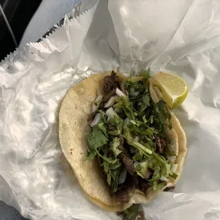 Carne Asada Taco
