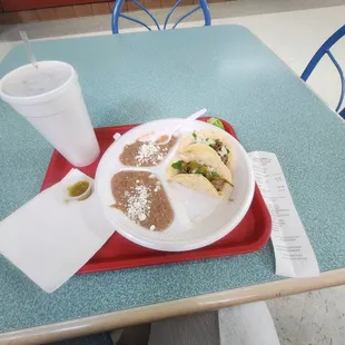 a plate of food on a table