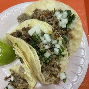 Tacos de Barbacoa