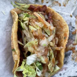 Taco de adobada..