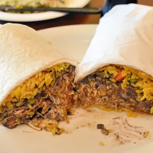 The 12" burrito... Come hungry or take half of this delicious monstrosity home