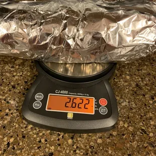 Baby human burrito 2.6 pounds