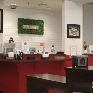 Coffee area