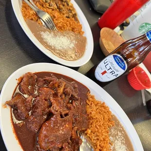 Mole extra hot!