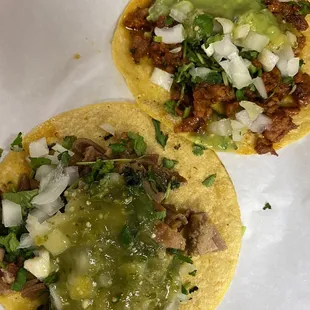 Al pastor and buche