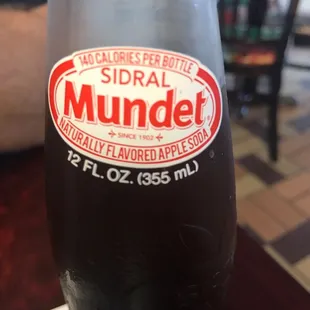 Love this apple soda